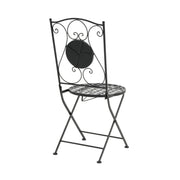 Lambert - Outdoor Chat Set - Black / Red - R&R Furniture Gallery (Fountain Valley, CA)