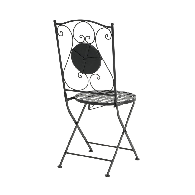 Lambert - Outdoor Chat Set - Black / Red - R&R Furniture Gallery (Fountain Valley, CA)