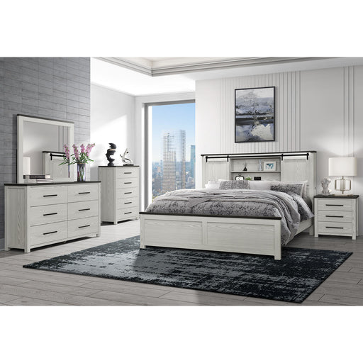 Avery - Bed With Bookcase Headboard - R&R Furniture Gallery (Fountain Valley, CA)