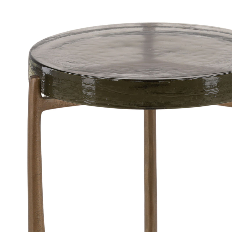 Corentin - Side Table - Antique Brass