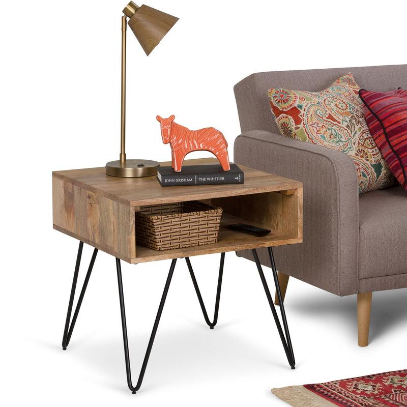 Hunter - End Table - Natural - R&R Furniture Gallery (Fountain Valley, CA)