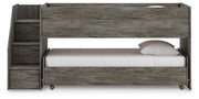 Frandern - Twin Over Twin Loft Bed - Gray - R&R Furniture Gallery (Fountain Valley, CA)