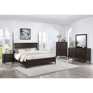 Niguel - 5 Drawer Chest Storage Furniture - Brown