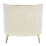 La Marisia - Chenille Chaise - Tranquil / Light Champagne - R&R Furniture Gallery (Fountain Valley, CA)