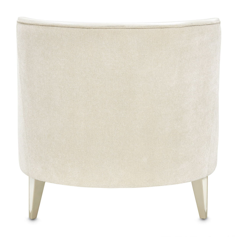 La Marisia - Chenille Chaise - Tranquil / Light Champagne - R&R Furniture Gallery (Fountain Valley, CA)