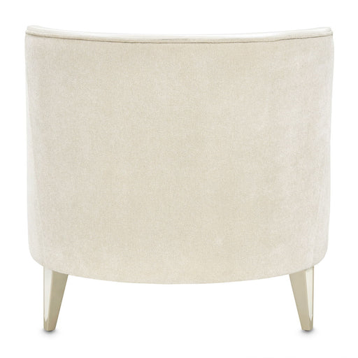 La Marisia - Chenille Chaise - Tranquil / Light Champagne - R&R Furniture Gallery (Fountain Valley, CA)