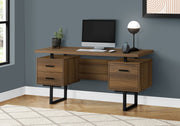 Computer Desk For Home Office, Laptop, Left, Right Set - Up, Storage Drawers, Contemporary & Modern - R&R Furniture Gallery (Fountain Valley, CA)