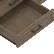 Ela - TV Media Stand - Smoky Brown - R&R Furniture Gallery (Fountain Valley, CA)