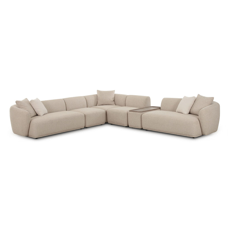 Sylvie - Chaise Sectional - R&R Furniture Gallery (Fountain Valley, CA)
