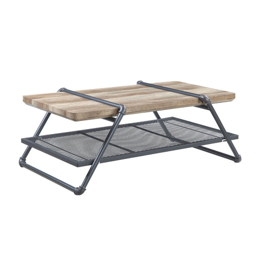 Brantley - Coffee Table - Oak & Sandy Gray - R&R Furniture Gallery (Fountain Valley, CA)