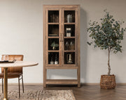 Kharga - Tall Cabinet - Natural - R&R Furniture Gallery (Fountain Valley, CA)