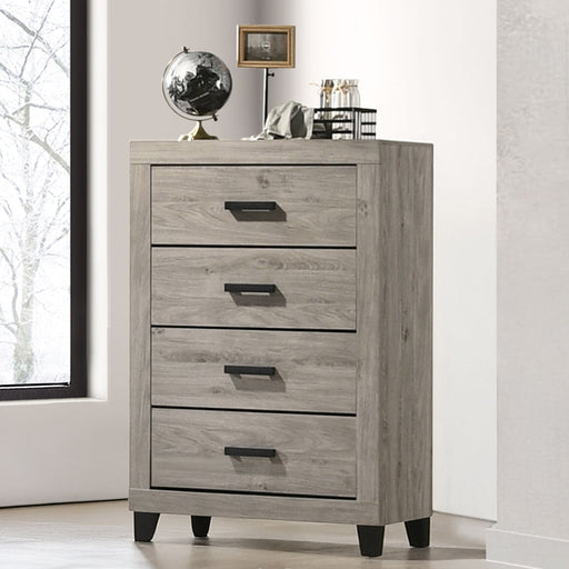 Mari - Chest - Light Gray Finish - R&R Furniture Gallery (Fountain Valley, CA)