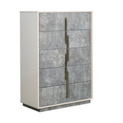 Pavira - 5-Drawer Chest - Stone - R&R Furniture Gallery (Fountain Valley, CA)
