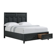 Storage Bed With Panel Headboard And Spacious Footboard Drawers - R&R Furniture Gallery (Fountain Valley, CA)