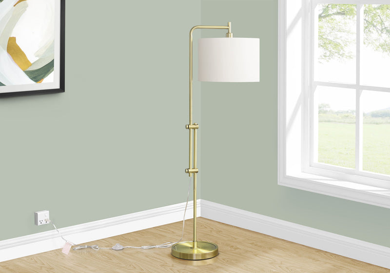 Lighting, Metal Floor Lamp - R&R Furniture Gallery (Fountain Valley, CA)
