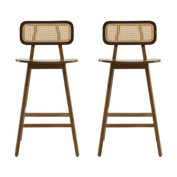 Bari - Indoor Wood Barstool (Set of 2)