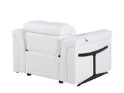 1126 - Top Grain Power Reclining Italian Leather Chair - R&R Furniture Gallery (Fountain Valley, CA)