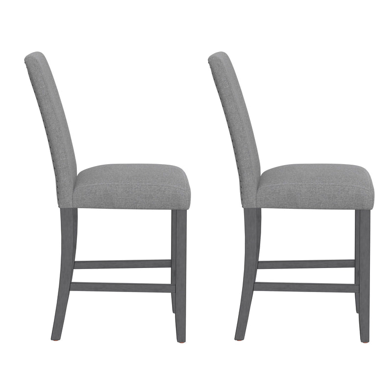 Zeph - Upholstered Barstools (Set of 2) - R&R Furniture Gallery (Fountain Valley, CA)