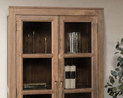 Kharga - Tall Cabinet - Natural - R&R Furniture Gallery (Fountain Valley, CA)