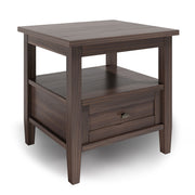 Warm Shaker - End Table - Warm Walnut Brown - R&R Furniture Gallery (Fountain Valley, CA)