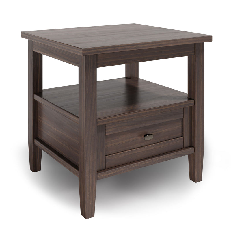 Warm Shaker - End Table - Warm Walnut Brown - R&R Furniture Gallery (Fountain Valley, CA)