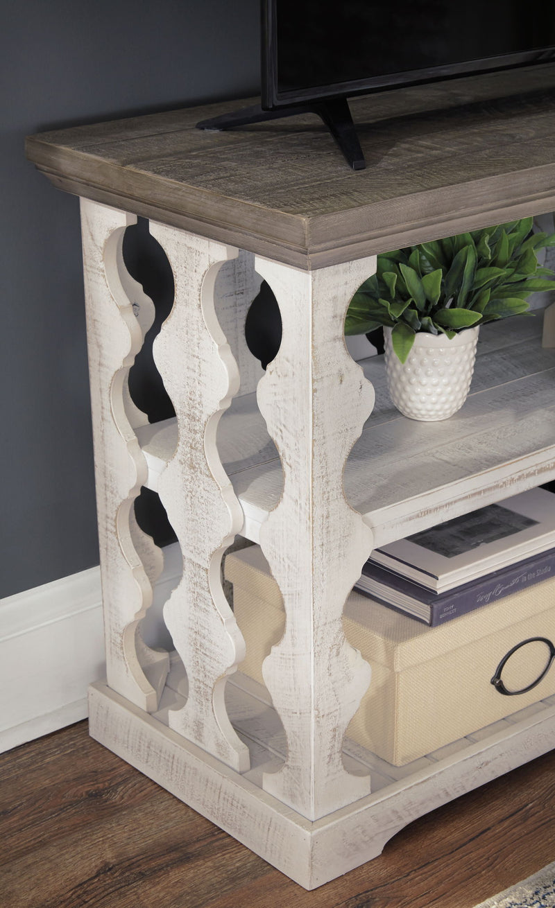 Havalance - Console Sofa Table - Gray / White - R&R Furniture Gallery (Fountain Valley, CA)