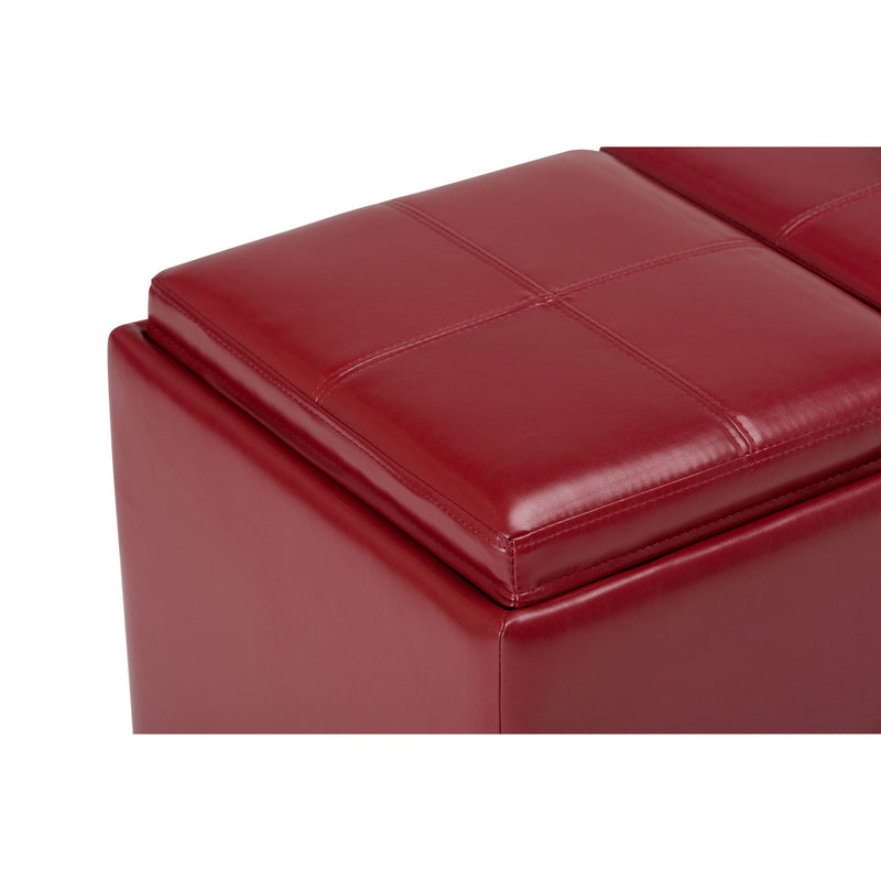 Avalon - Upholstered Storage Ottoman - R&R Furniture Gallery (Fountain Valley, CA)