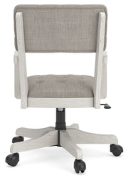 Robbinsdale - Home Office Desk Chair - Antique White - R&R Furniture Gallery (Fountain Valley, CA)