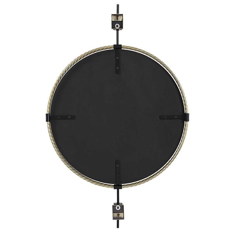 Guardrail - Round Mirror - Gold