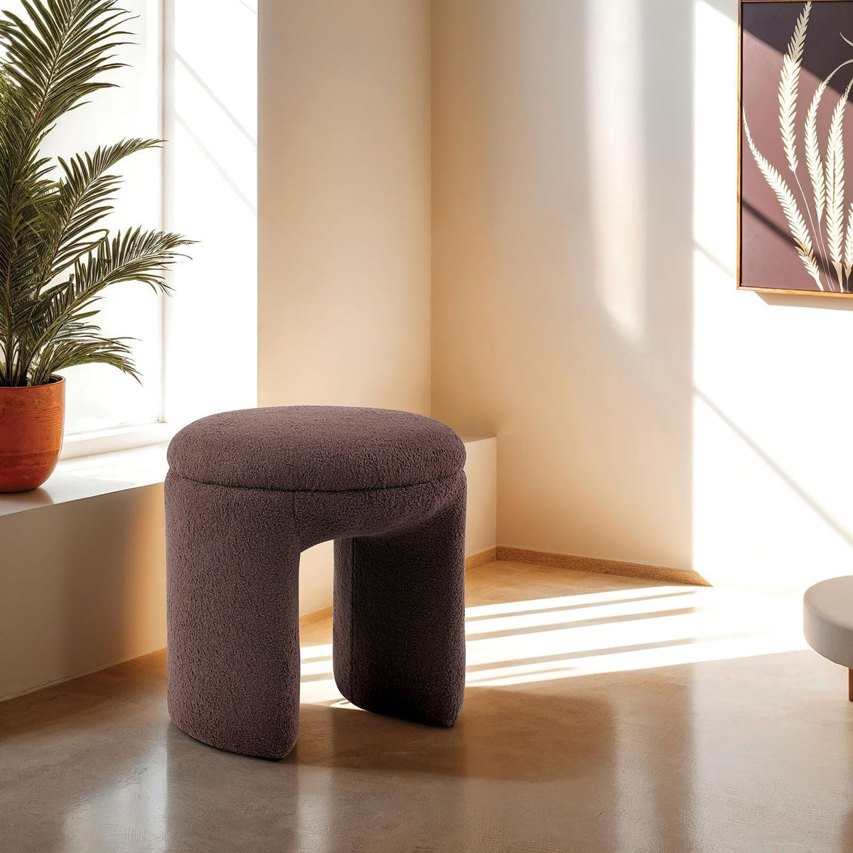 Janetta - Stool, Brown