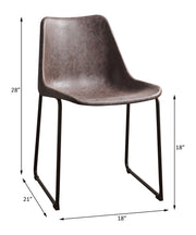 Valgus - Side Chair - R&R Furniture Gallery (Fountain Valley, CA)
