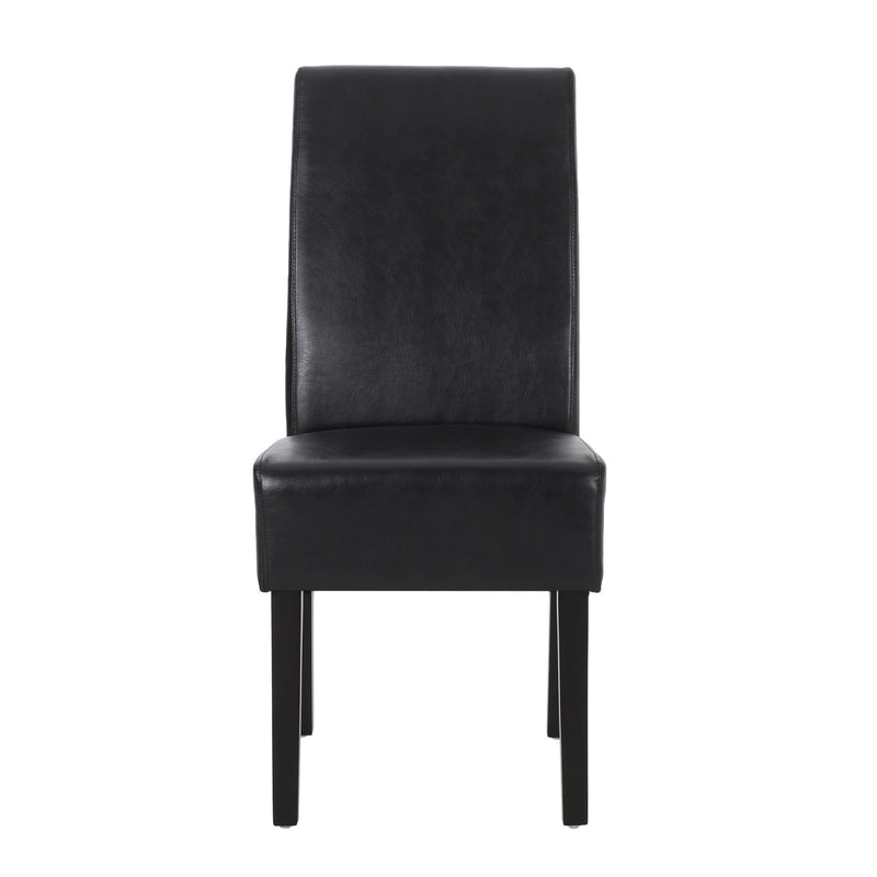 Contemporary Dining Chair With Rubberwood Legs (Set of 2) - R&R Furniture Gallery (Fountain Valley, CA)
