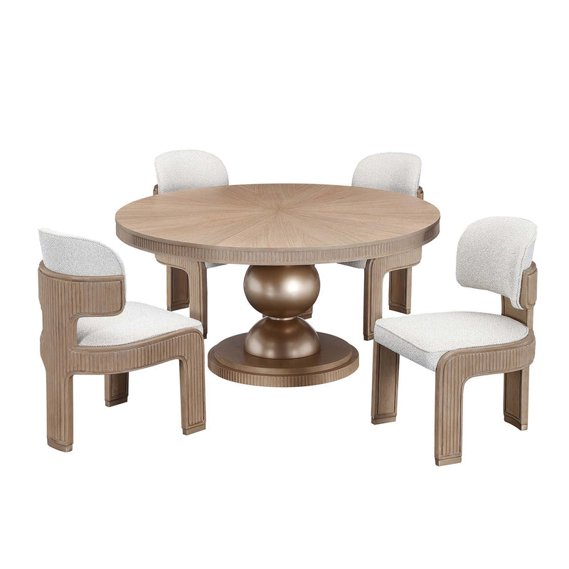 West Kensington - Round Dining Table - R&R Furniture Gallery (Fountain Valley, CA)