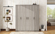 4 Door Wardrobe With 1 Drawer - R&R Furniture Gallery (Fountain Valley, CA)