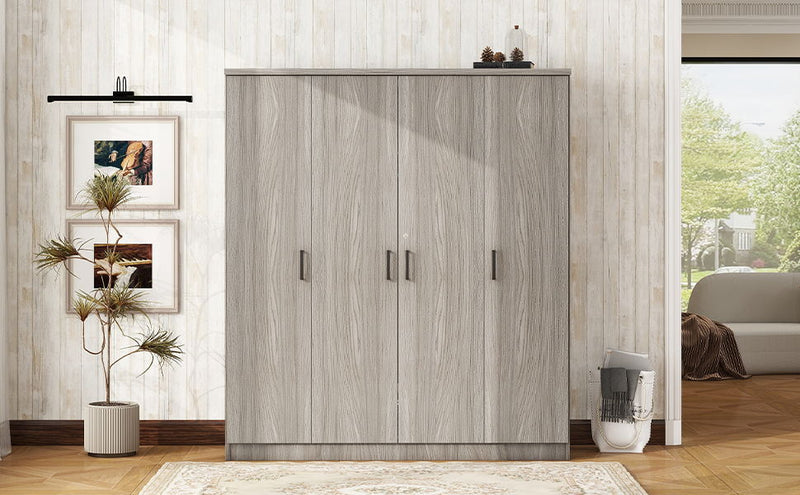4 Door Wardrobe With 1 Drawer - R&R Furniture Gallery (Fountain Valley, CA)
