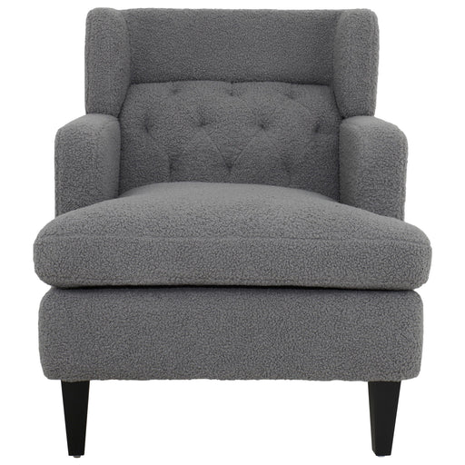 Upholstered Accent Chair Tufted Armchair For Living Room And Bedroom - R&R Furniture Gallery (Fountain Valley, CA)