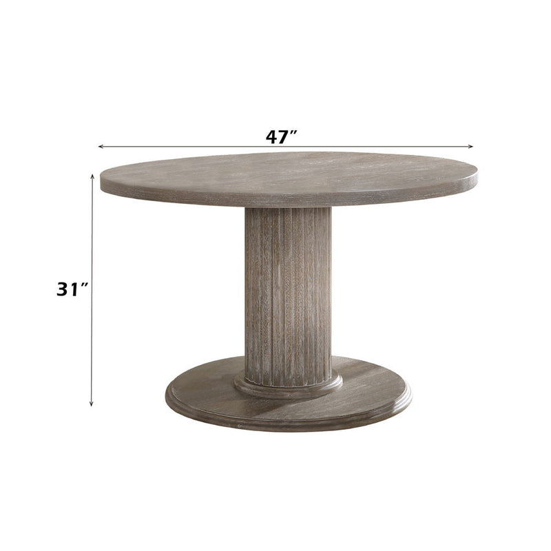 Gabrian - Dining Table - Reclaimed Gray - R&R Furniture Gallery (Fountain Valley, CA)