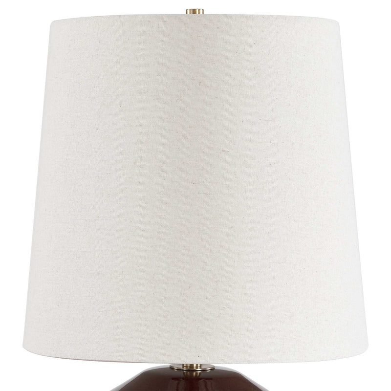 Allemand - Glaze Table Lamp - Ruby Red