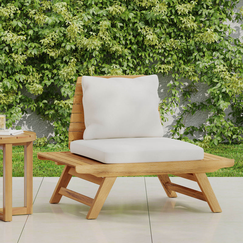 Sedona - Outdoor Club Chair With Slatted Design - R&R Furniture Gallery (Fountain Valley, CA)