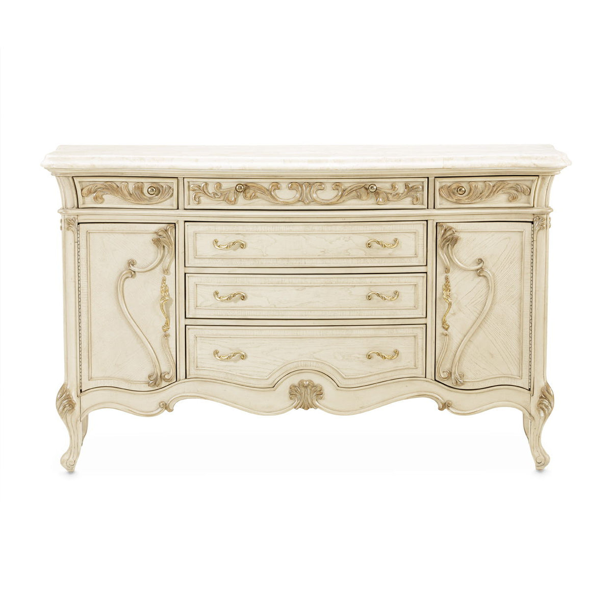 Platine de Royale - Sideboard - Champagne - R&R Furniture Gallery (Fountain Valley, CA)