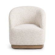 Diah - Swivel Accent Chair - Toasted Linen - R&R Furniture Gallery (Fountain Valley, CA)