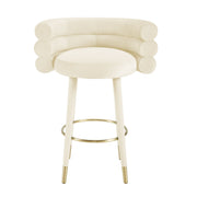 Betty - Velvet Barstool - R&R Furniture Gallery (Fountain Valley, CA)