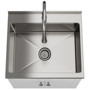 Beckham - Laundry Cabinet & Faucet And Stainless Steel Sink - R&R Furniture Gallery (Fountain Valley, CA)
