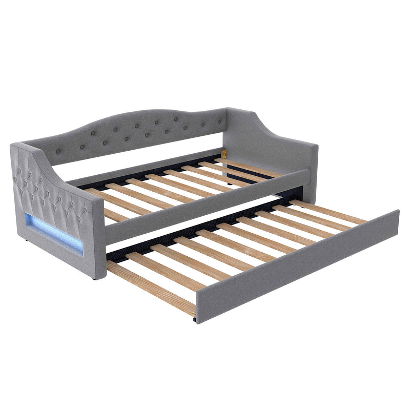 Daybed With LED Belt - R&R Furniture Gallery (Fountain Valley, CA)