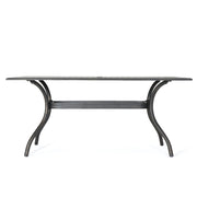 Enchantia - Outdoor Rectangular Dining Table With Weave Tabletop And Flared Legs - Copper - R&R Furniture Gallery (Fountain Valley, CA)