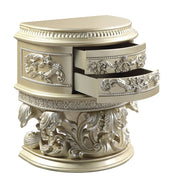Vatican - Nightstand - Champagne Silver - R&R Furniture Gallery (Fountain Valley, CA)