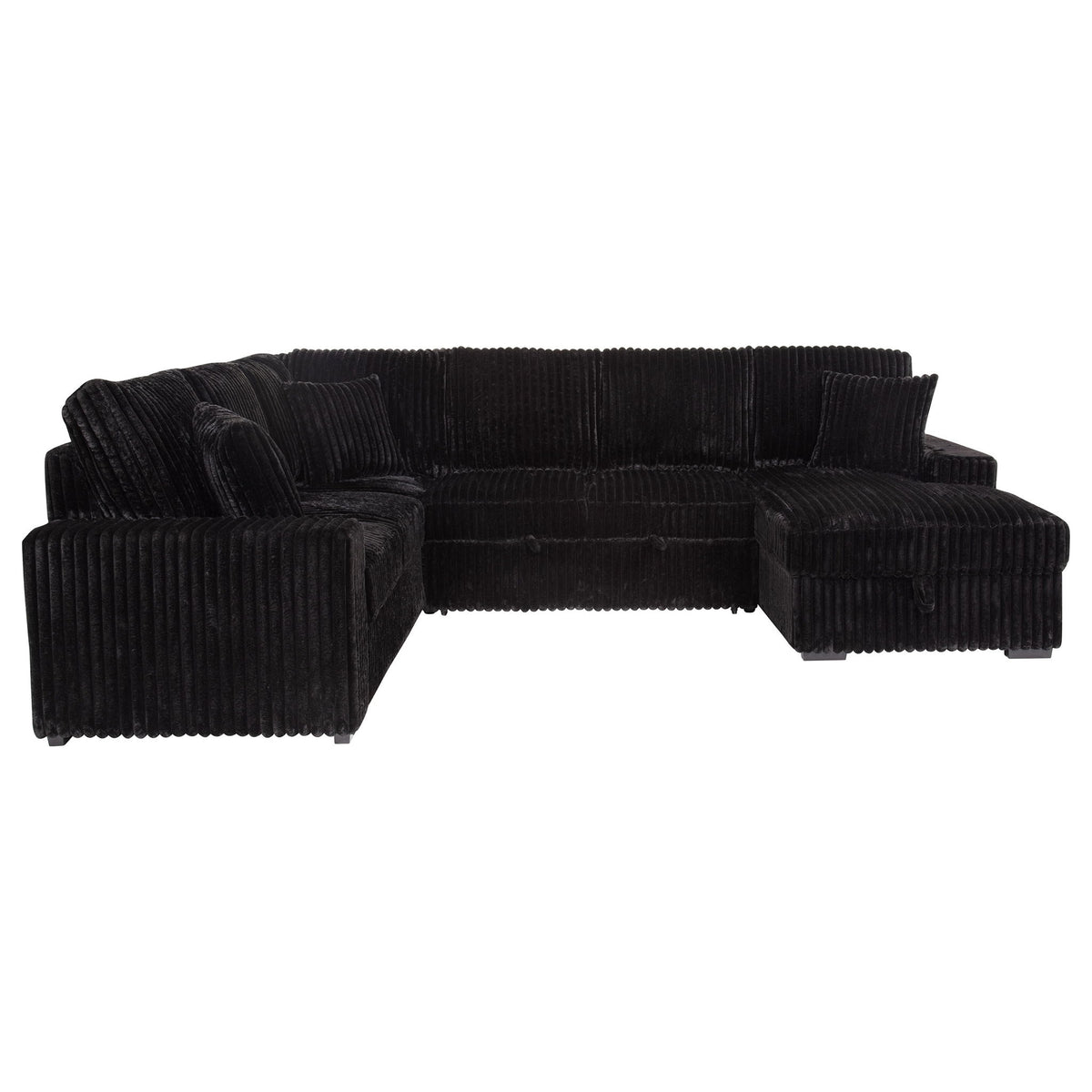 Thurston - Storage Sectional Sofa With Pop Up Bed