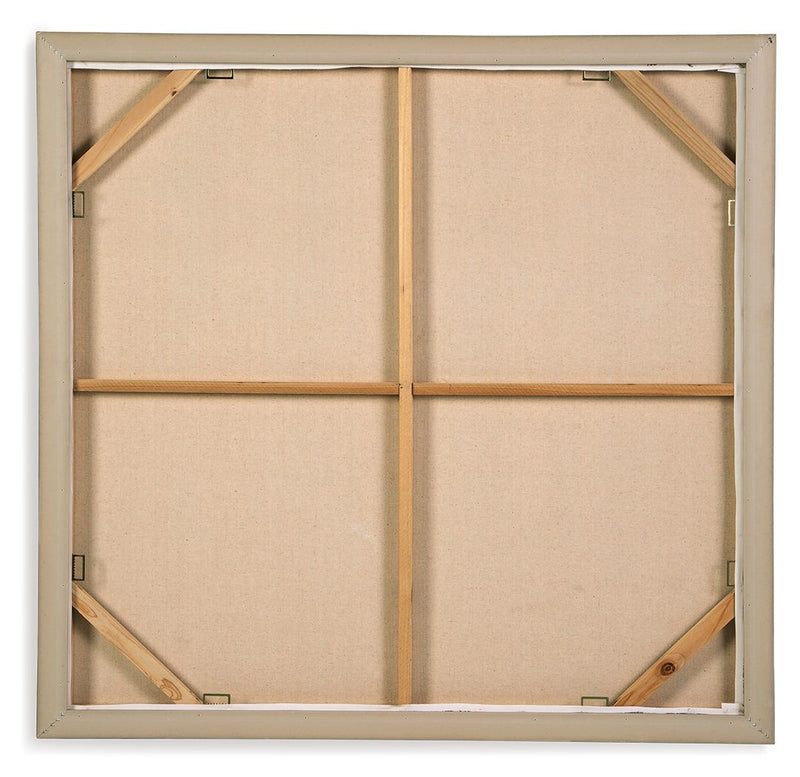 Weatheridge - Wall Art - Grey / Gold - R&R Furniture Gallery (Fountain Valley, CA)