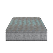 Restonic Comfort Care 10-inch hybrid Euro top mattress with plush comfort and supportive design, ideal for restful sleep.