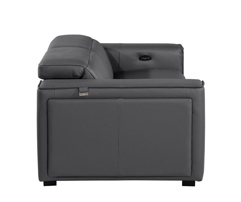 1224 - 2-Piece Modular Power Reclining Loveseat In With 2 Power Recliners & Power Headrests